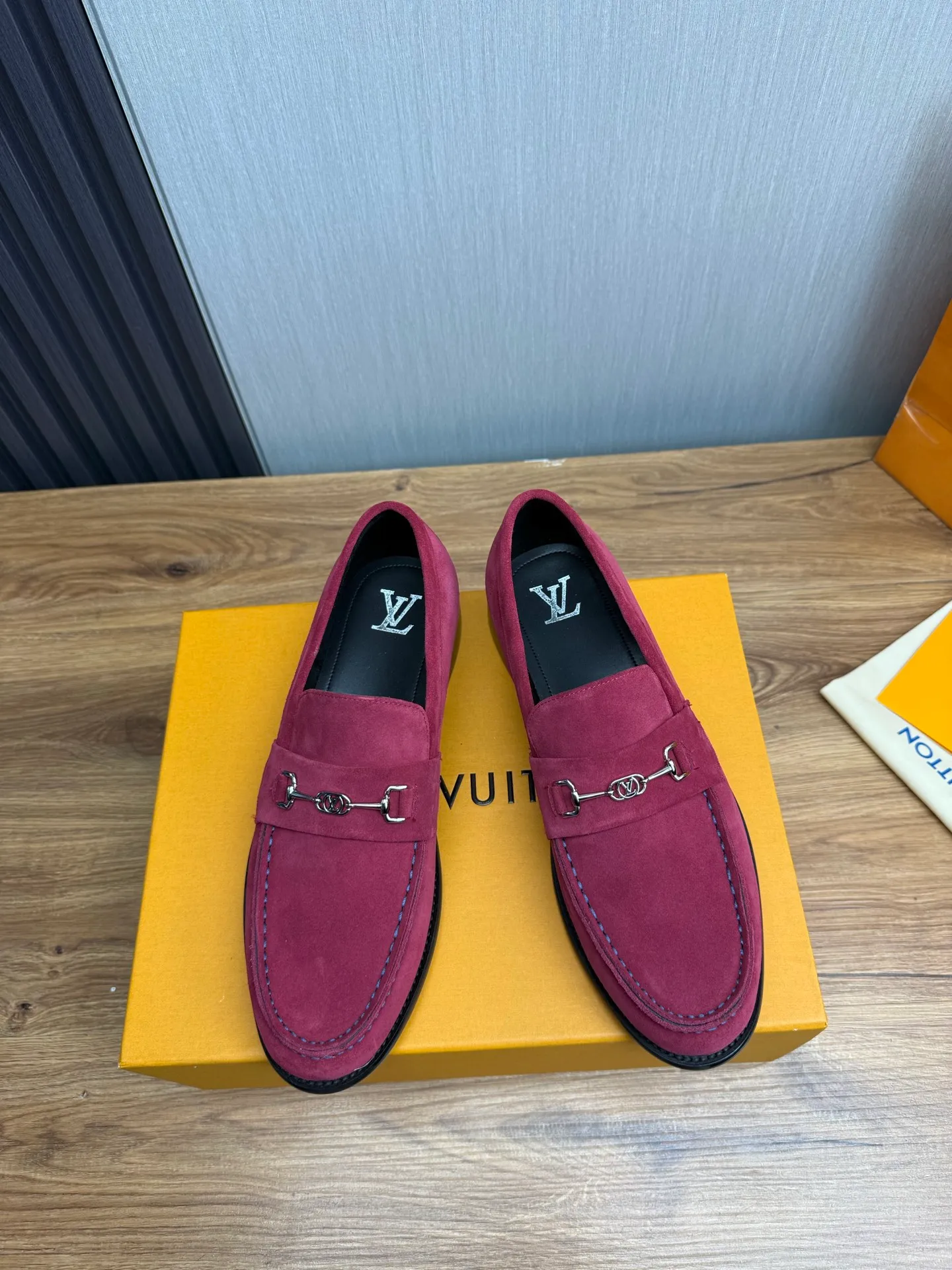 Factory 660💰 LV. Men's business casual leather shoes, all made of imported original brand leather, just to create a more comfortable wearing experience, original non-slip and wear-resistant outsole ✔️16-45 (38.45 non-returnable)